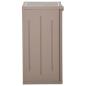 Preview: Gartenschrank Braun 65x45x88 cm PP Holz-Optik
