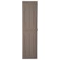 Preview: Gartenschrank Braun 65x45x172 cm PP Holz-Optik