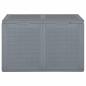 Preview: Gartenbox Grau PP Rattan 180 L