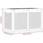 Preview: Gartenbox Grau PP Rattan 180 L