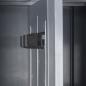 Preview: Gartenschrank Grau 65x45x172 cm PP Rattan