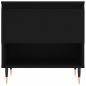 Preview: Couchtische 2 Stk. Schwarz 50x46x50 cm Holzwerkstoff