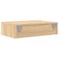 Preview: TV-Schrank mit LED-Leuchten Sonoma-Eiche 60x35x15,5 cm