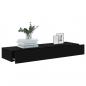 Preview: TV-Schränke mit LED-Leuchten 2 Stk. Schwarz 60x35x15,5 cm