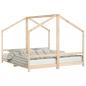 Preview: Kinderbett 2x(90x200) cm Massivholz Kiefer