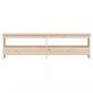 Preview: Flurbank 160x28x45 cm Massivholz Kiefer
