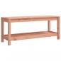 Preview: Gartenbank 108x35x45 cm Massivholz Douglasie
