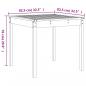 Preview: 3-tlg. Garten-Bistro-Set Grau Massivholz Kiefer