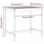 Preview: 5-tlg. Gartenbar-Set Honigbraun Massivholz Kiefer