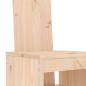 Preview: 7-tlg. Gartenbar-Set Massivholz Kiefer
