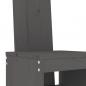 Preview: 9-tlg. Gartenbar-Set Grau Massivholz Kiefer