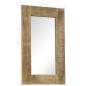 Preview: Spiegel Mangoholz Massiv 50 x 80 cm