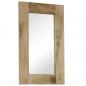 Preview: Spiegel Mangoholz Massiv 50 x 80 cm