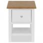 Preview: Nachttisch 36x30x47 cm Massivholz Eiche 