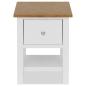 Preview: Nachttisch 36x30x47 cm Massivholz Eiche 