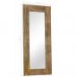 Preview: Spiegel Mangoholz Massiv 50 x 110 cm