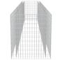 Preview: Gabionen-Hochbeet Verzinkter Stahl 540×90×100 cm