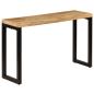 Preview: Konsolentisch 120x35x76 cm Stahl und Massivholz Mango