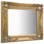 Preview: Wandspiegel im Barock-Stil 50x40 cm Golden