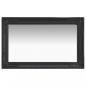 Preview: Wandspiegel im Barock-Stil 50x80 cm Schwarz