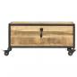 Preview: Couchtisch 70x50x33 cm Massivholz Mango