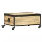 Preview: Couchtisch 70x50x33 cm Massivholz Mango