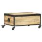 Preview: Couchtisch 70x50x33 cm Massivholz Mango