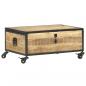 Preview: Couchtisch 70x50x33 cm Massivholz Mango