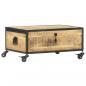 Preview: Couchtisch 70x50x33 cm Massivholz Mango