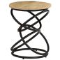 Preview: Beistelltisch Mango Massivholz 40×50 cm