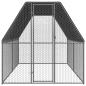 Preview: Outdoor-Hühnerkäfig 2x4x2 m Verzinkter Stahl 