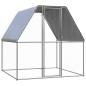 Preview: Outdoor-Hühnerkäfig 2x2x2 m Verzinkter Stahl 