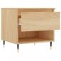 Preview: Couchtische 2 Stk. Sonoma-Eiche 50x46x50 cm Holzwerkstoff