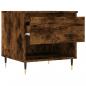 Preview: Couchtische 2 Stk. Räuchereiche 50x46x50 cm Holzwerkstoff