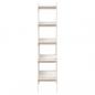 Preview: Regal mit 5 Böden A-Form 110x40x180,5 cm Massivholz Kiefer