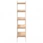 Preview: Regal mit 5 Böden A-Form 110x40x180,5 cm Massivholz Kiefer