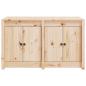 Preview: Outdoor-Küchenschrank 106x55x64 cm Massivholz Kiefer