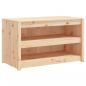 Preview: Outdoor-Küchenschrank 106x55x64 cm Massivholz Kiefer