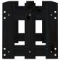 Preview: Hochbeet Latten-Design Schwarz 100x30x30 cm Massivholz Kiefer