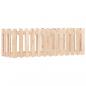 Preview: Hochbeet Lattenzaun-Design 150x50x50 cm Massivholz Kiefer
