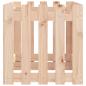 Preview: Hochbeet Lattenzaun-Design 150x50x50 cm Massivholz Kiefer