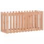 Preview: Hochbeet Lattenzaun-Design 150x50x70 cm Massivholz Douglasie