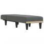 Preview: Chaiselongue Dunkelgrau Stoff