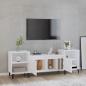 Preview: TV-Schrank Weiß 160x35x55 cm Holzwerkstoff