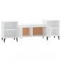 Preview: TV-Schrank Weiß 160x35x55 cm Holzwerkstoff