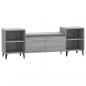 Preview: TV-Schrank Grau Sonoma 160x35x55 cm Holzwerkstoff