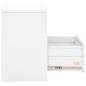 Preview: Aktenschrank Weiß 90x46x72,5 cm Stahl