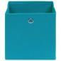 Preview:  Aufbewahrungsboxen 4 Stk. Babyblau 32x32x32 cm Stoff