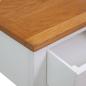 Preview: Konsolentisch 83x30x73 cm Massivholz Eiche