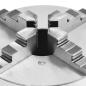 Preview: 4-Backen-Drehfutter Selbstzentrierend 200 mm Stahl 